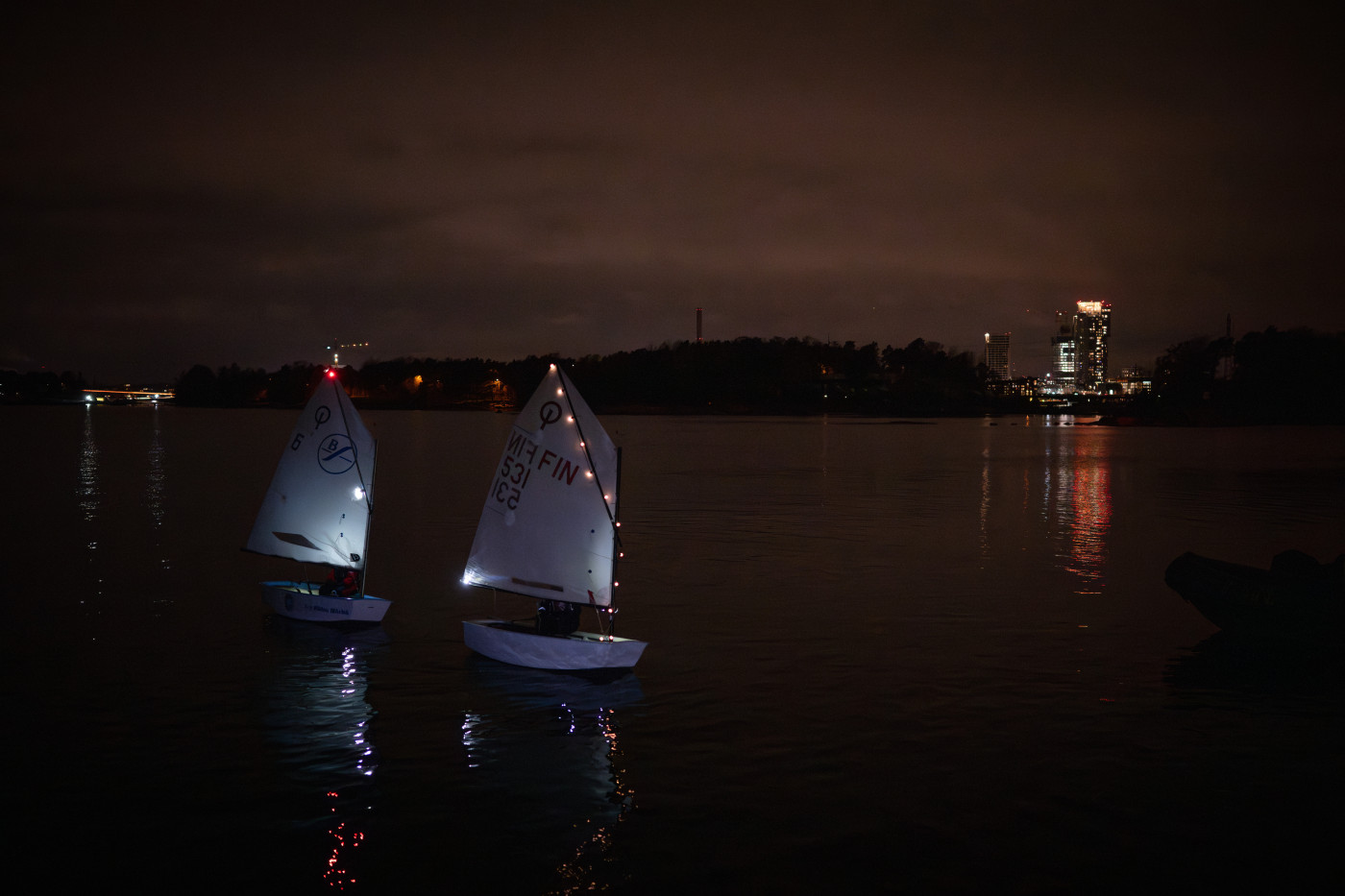 Pannlampssegling 2023, foto Jari Salo